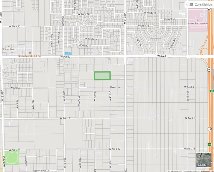 More Photos Of Vac/Vic Ave L4/22nd Stw @ Vac/Vic Ave L4/22nd Stw, Lancaster Land For Sale