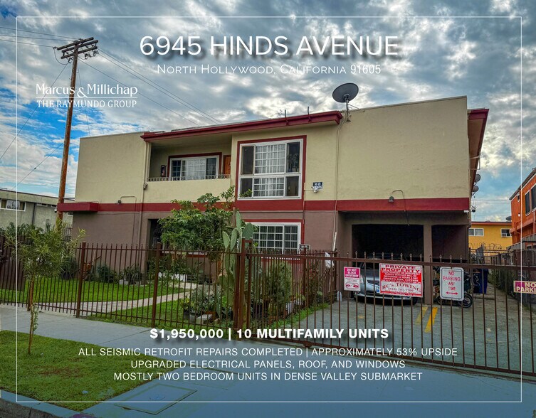 Primary Photo Of 6945 Hinds Ave, North Hollywood Apartments For Sale