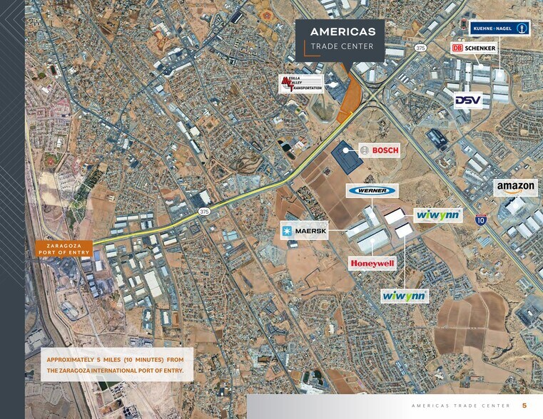 More Photos Of 9490 Gateway Blvd E, El Paso Distribution For Lease