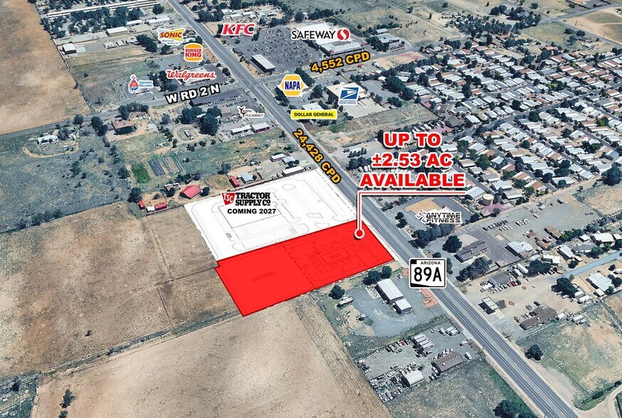 Primary Photo Of SWC of State Route 89 & E Road 2 N, Chino Valley Land For Lease