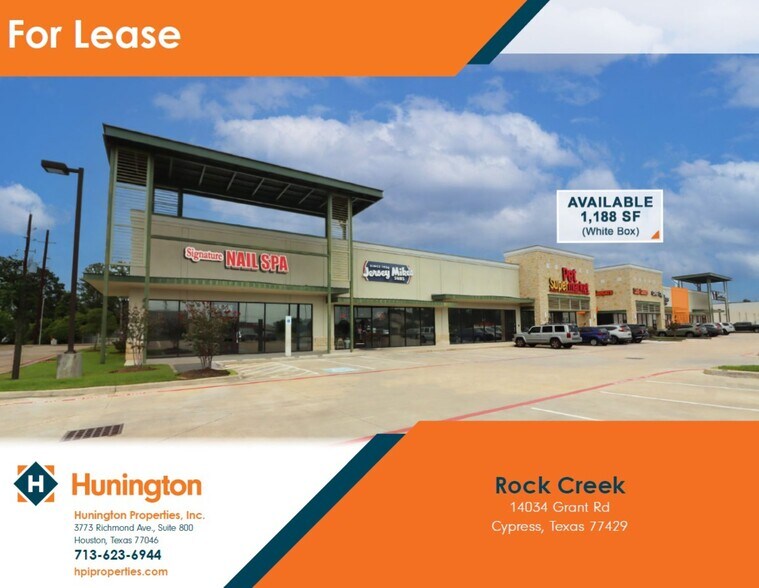 Primary Photo Of 14034 Grant Rd, Cypress Freestanding For Lease