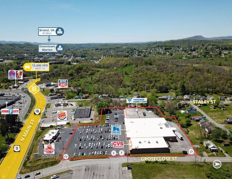 More Photos Of 945 N Main St, Marion Supermarket For Lease