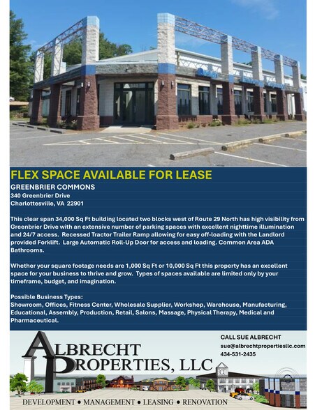 Primary Photo Of 340 Greenbrier Dr, Charlottesville Manufacturing For Lease