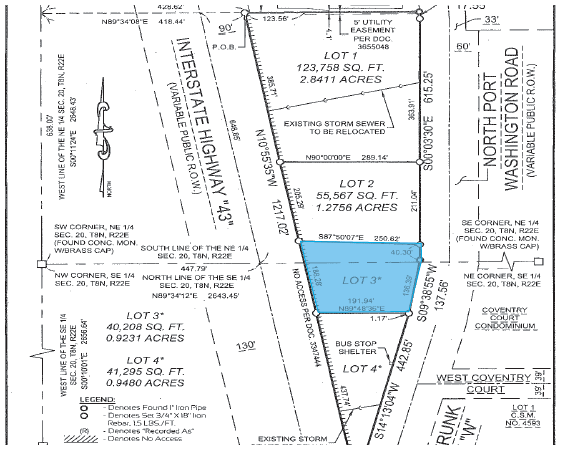 More Photos Of Port Washington/I-43 & Greentree Rd, Milwaukee Land For Sale