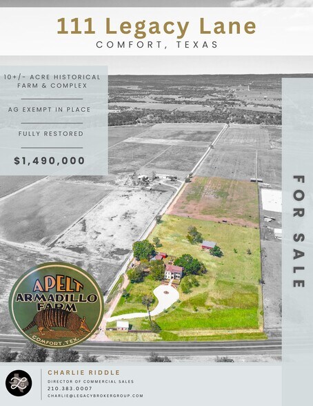 Primary Photo Of 111 Legacy Ln, Comfort Winery Vineyard For Sale