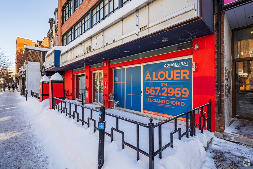 More Photos Of 1822-1828 Sainte-Catherine Rue O, Montréal Storefront Retail Residential For Lease