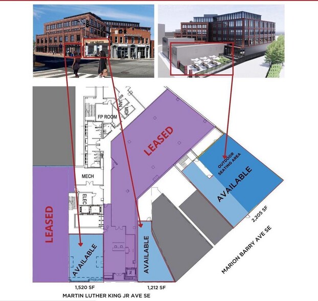 More Photos Of 1111 Marion Barry Ave SE, Washington Office For Lease