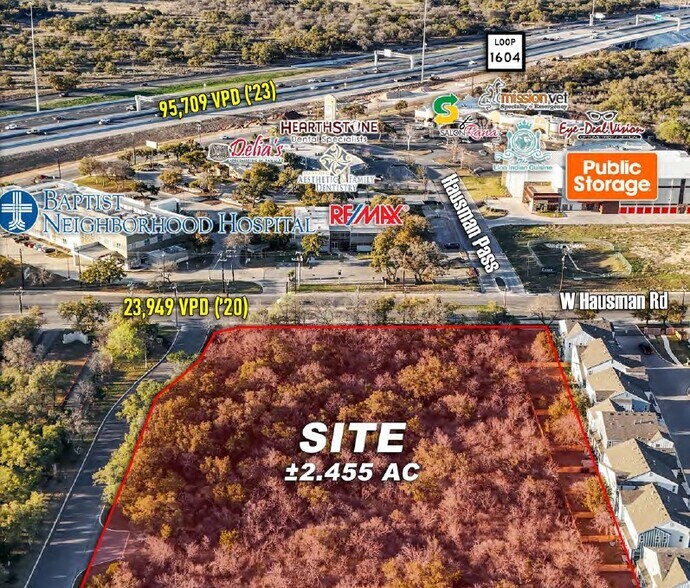 More Photos Of SWQ of Loop 1604 @ W Hausman Rd, San Antonio Land For Sale