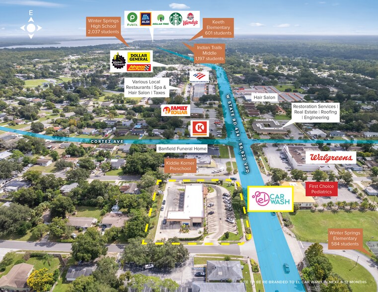 510 W State Road 434, Winter Springs, FL 32708 Carwash For Sale