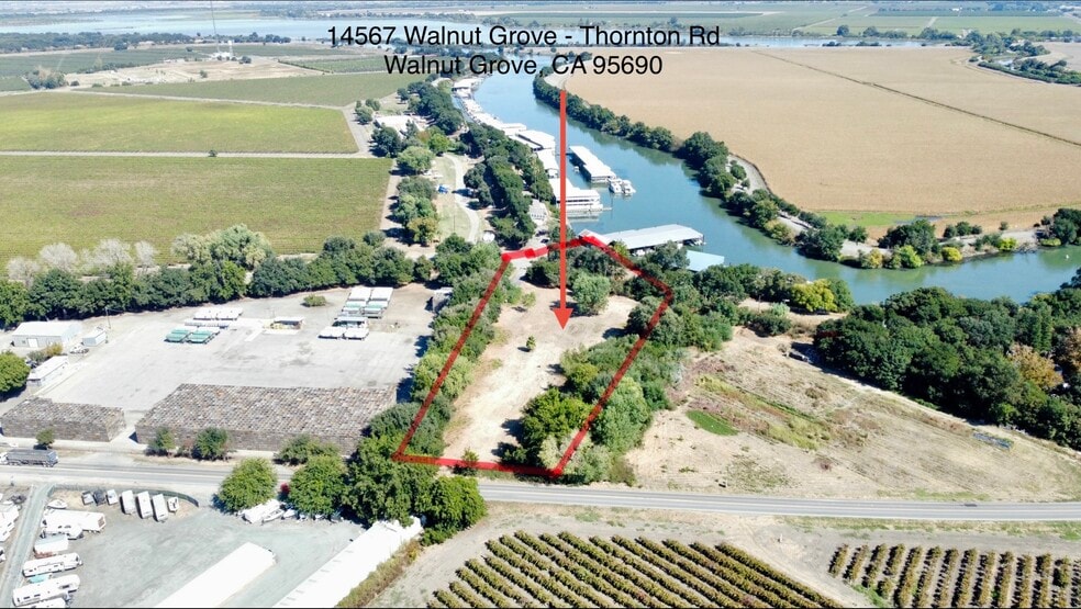 Primary Photo Of 14567 Old Walnut Grove-Thornton rd, Walnut Grove Land For Sale