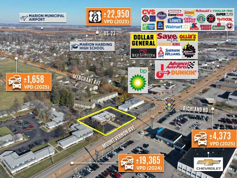 More Photos Of 1050 Mount Vernon Ave, Marion Restaurant For Sale