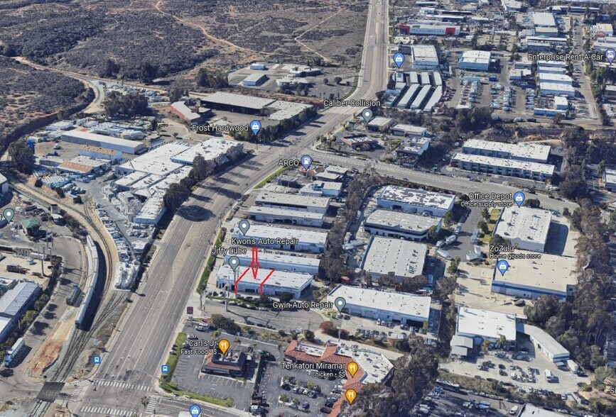 More Photos Of 6696 Miramar Rd, San Diego Auto Repair For Lease