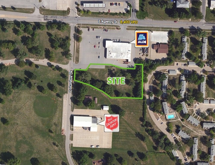 Primary Photo Of SEC East Agency St, Burlington Land For Sale