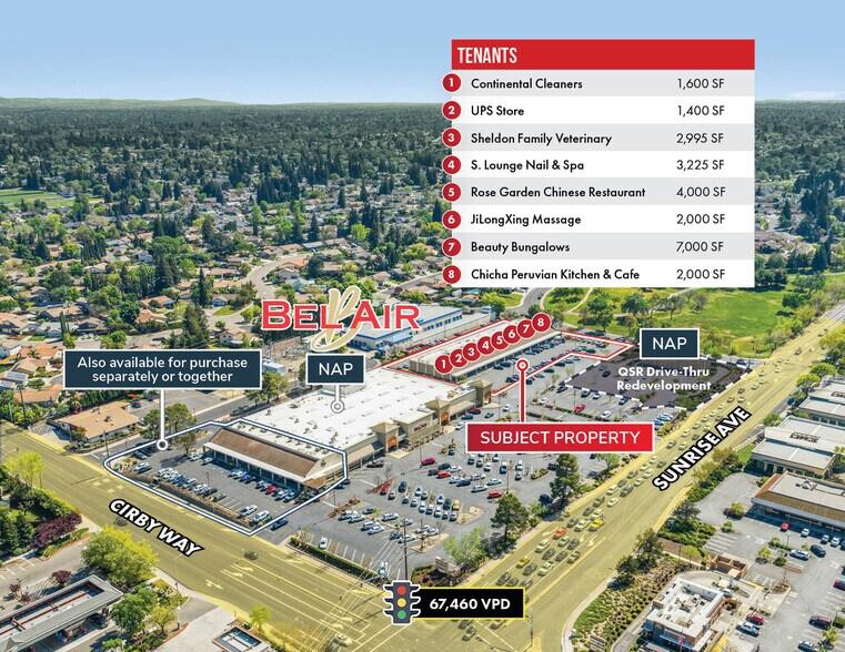 Primary Photo Of 1079 Sunrise Ave, Roseville General Retail For Sale