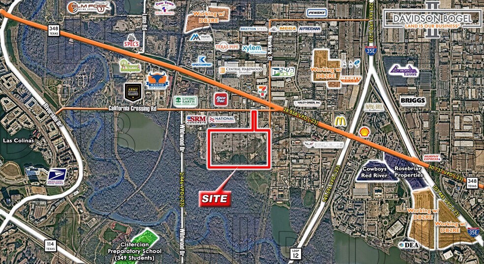 Primary Photo Of 2118 California Crossing Rd, Dallas Land For Sale