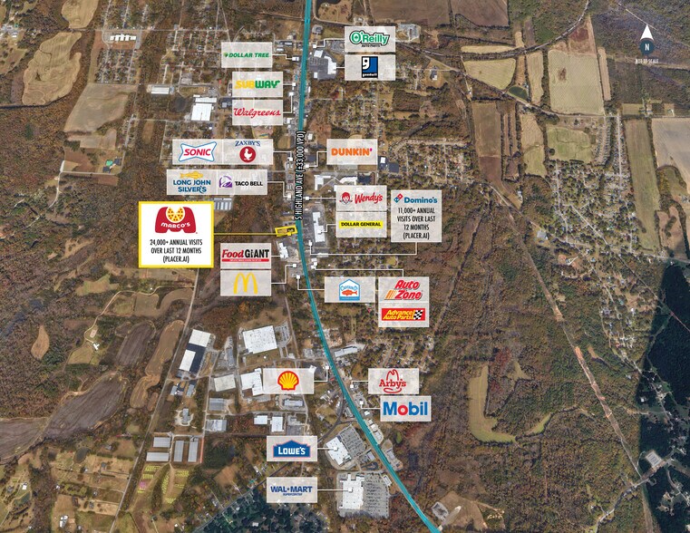 More Photos Of 1683 S Highland Ave, Jackson Fast Food For Sale