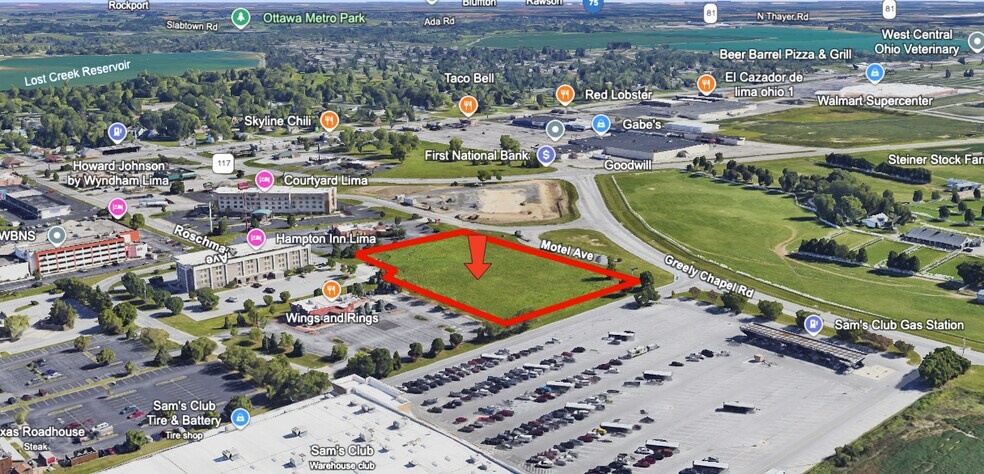 More Photos Of 1930 Motel Ave, Lima Land For Lease