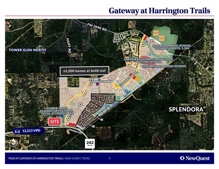 More Photos Of NEC of Highway 242 and Harrington Dr, New Caney Land For Sale