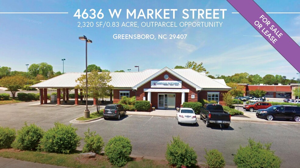 More Photos Of 4636 W Market St, Greensboro Bank For Sale