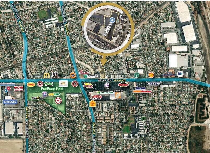 More Photos Of 9125 Whittier Blvd, Pico Rivera Bank For Sale