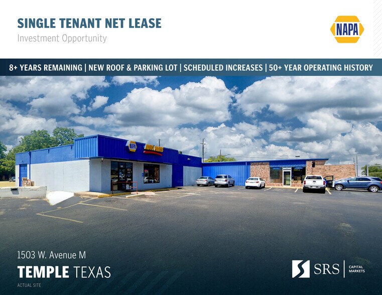 Primary Photo Of 1503 W Avenue M, Temple Freestanding For Sale