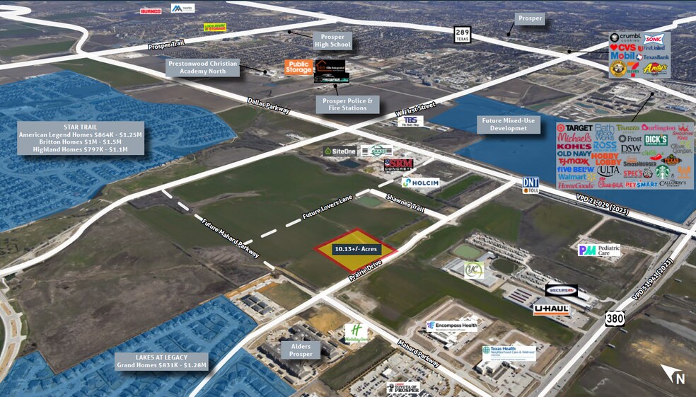 More Photos Of Prairie Drive, Prosper Land For Sale