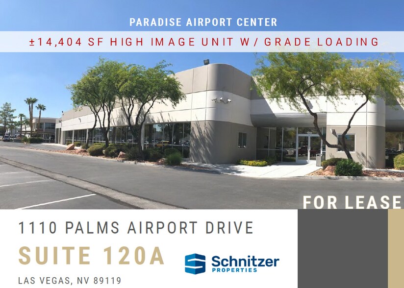 Primary Photo Of 1110 Palms Airport Dr, Las Vegas Unknown For Lease