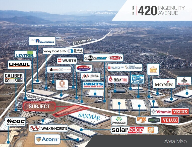 More Photos Of 420 Ingenuity Ave, Sparks Manufacturing For Lease