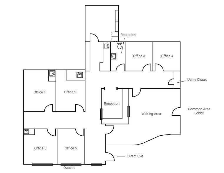 More Photos Of 130 N Gross Rd, Kingsland Medical For Sale