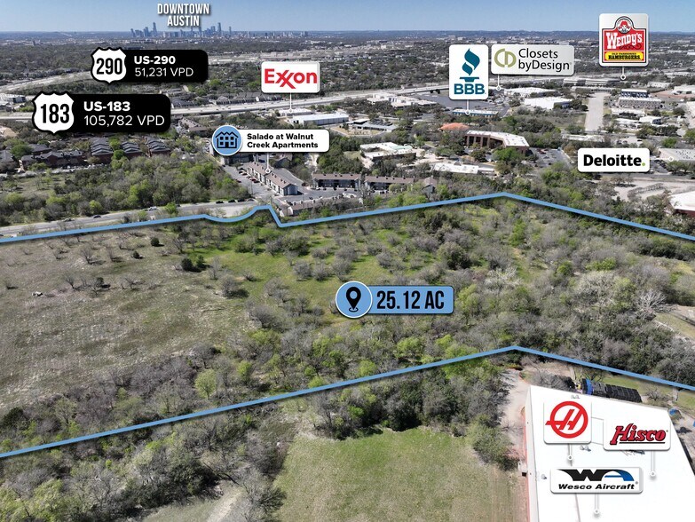 More Photos Of 8146 Exchange Dr, Austin Land For Sale