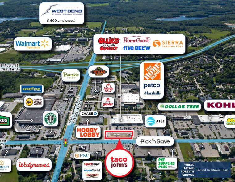 More Photos Of 1750 S Main St, West Bend Fast Food For Sale