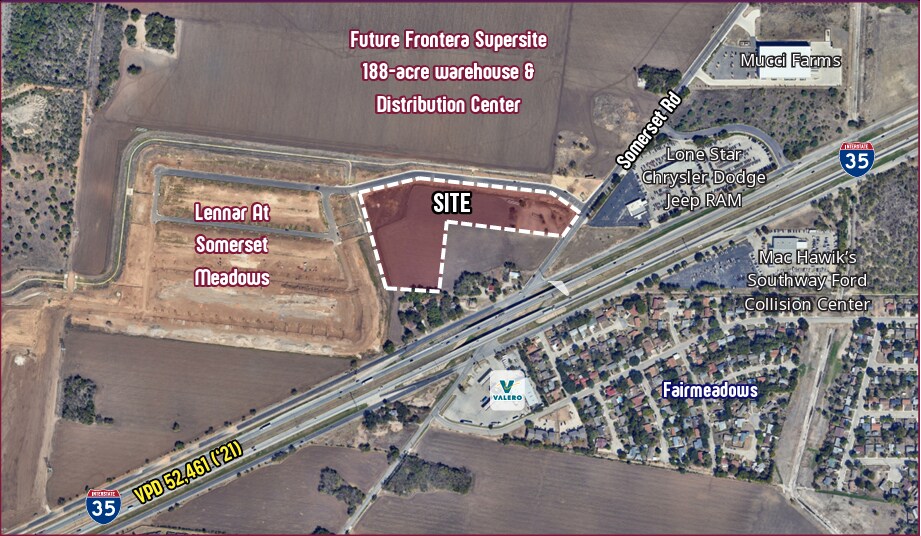 Primary Photo Of 0000 Somerset Road, San Antonio Land For Sale