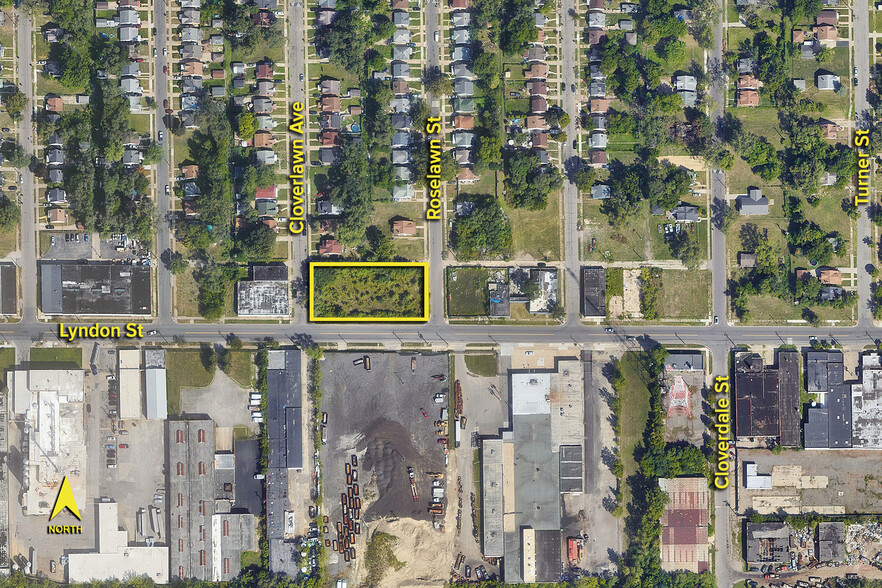 Primary Photo Of 8260 Lyndon St, Detroit Land For Sale