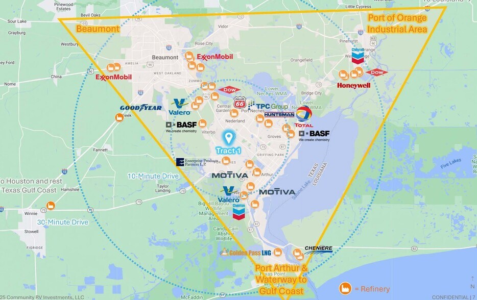 More Photos Of 2677 FM 365, Port Arthur Land For Sale