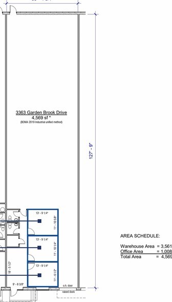 More Photos Of 3355-3373 Garden Brook Dr, Farmers Branch Distribution For Lease