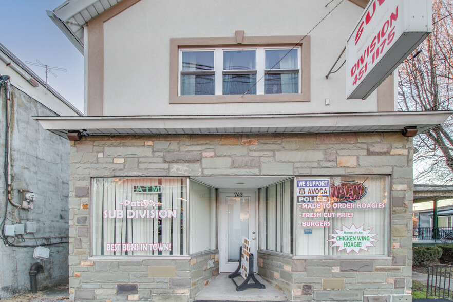 Primary Photo Of 743 Main St, Avoca Storefront Retail Residential For Sale