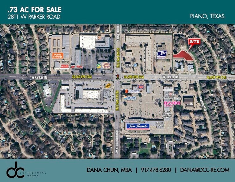Primary Photo Of 2811 W Parker Rd, Plano Land For Sale
