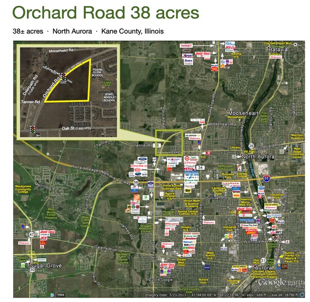 More Photos Of Orchard Rd -1 @ Tanner Rd, North Aurora Land For Sale