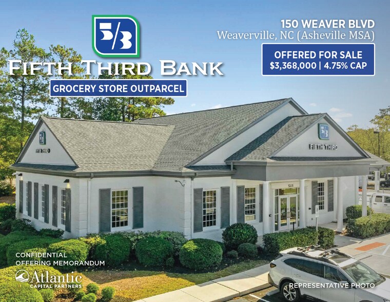 Primary Photo Of 150 Weaver Blvd, Weaverville Bank For Sale