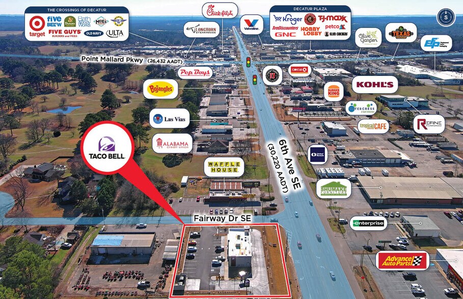 More Photos Of 2142 6th Ave SE, Decatur Fast Food For Sale