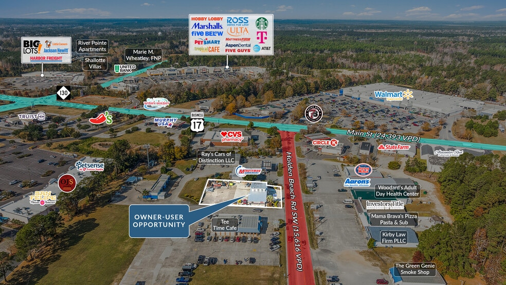 More Photos Of 120 Holden Beach Rd, Shallotte Auto Repair For Sale