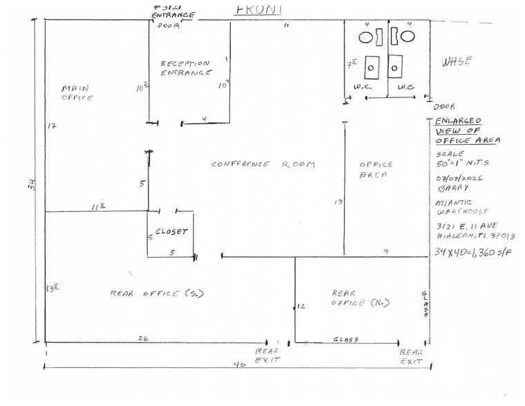 More Photos Of 3121-3171 E 11th Ave, Hialeah Warehouse For Lease