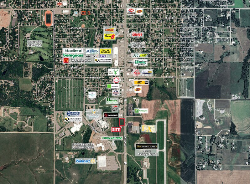 More Photos Of 2200 Lincoln st, Concordia Land For Sale