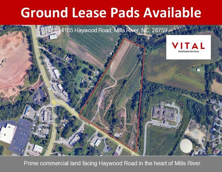 More Photos Of 4165 Haywood Rd, Mills River Land For Lease