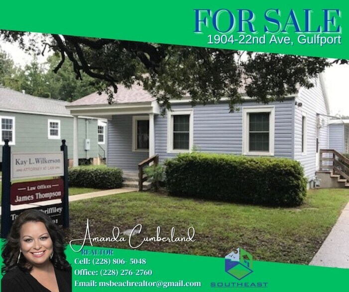 Primary Photo Of 1904 22nd Ave, Gulfport Office For Sale