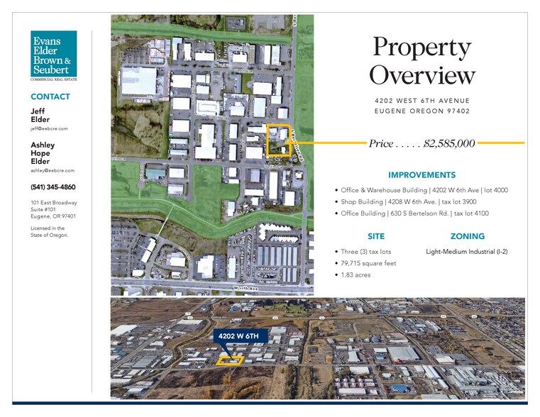 More Photos Of 4202 W 6th Ave, Eugene Warehouse For Sale