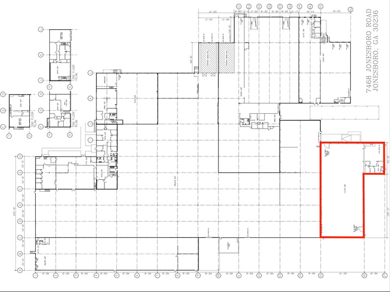 More Photos Of 7468 Old Morrow rd, Jonesboro Warehouse For Lease