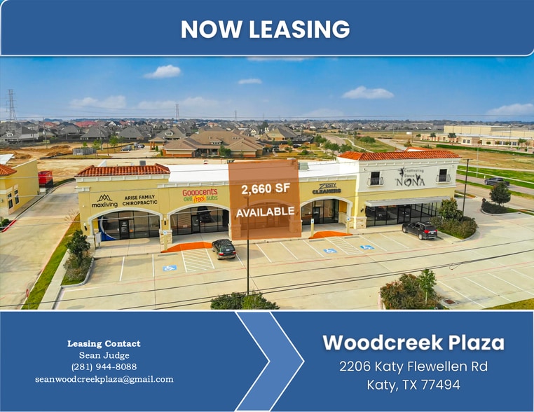 Primary Photo Of 2206 Katy Flewellen Rd, Katy Storefront For Lease