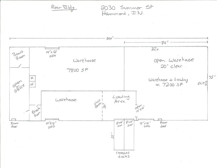 More Photos Of 2030 Summer St, Hammond Warehouse For Sale
