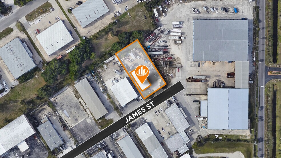 Primary Photo Of 181 James St, Venice Warehouse For Sale